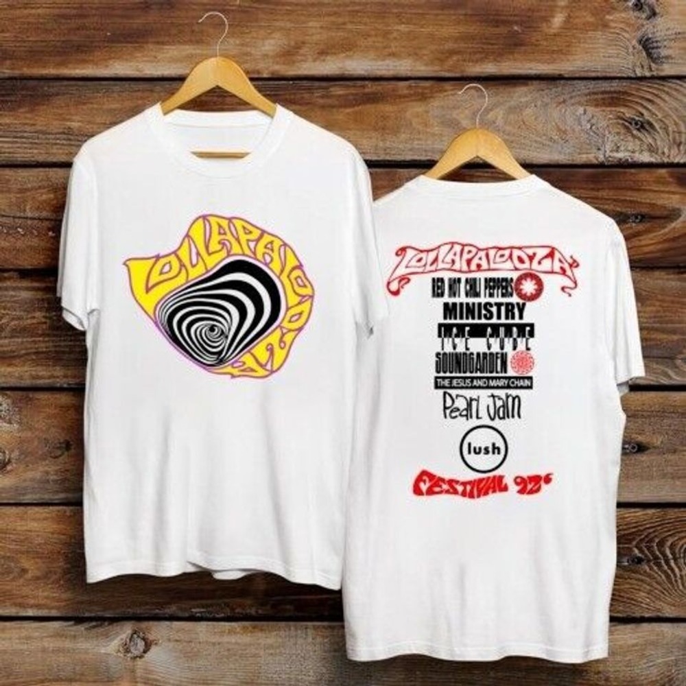 Lollapalooza 1992 Concert Tour Shirt 2 Sided